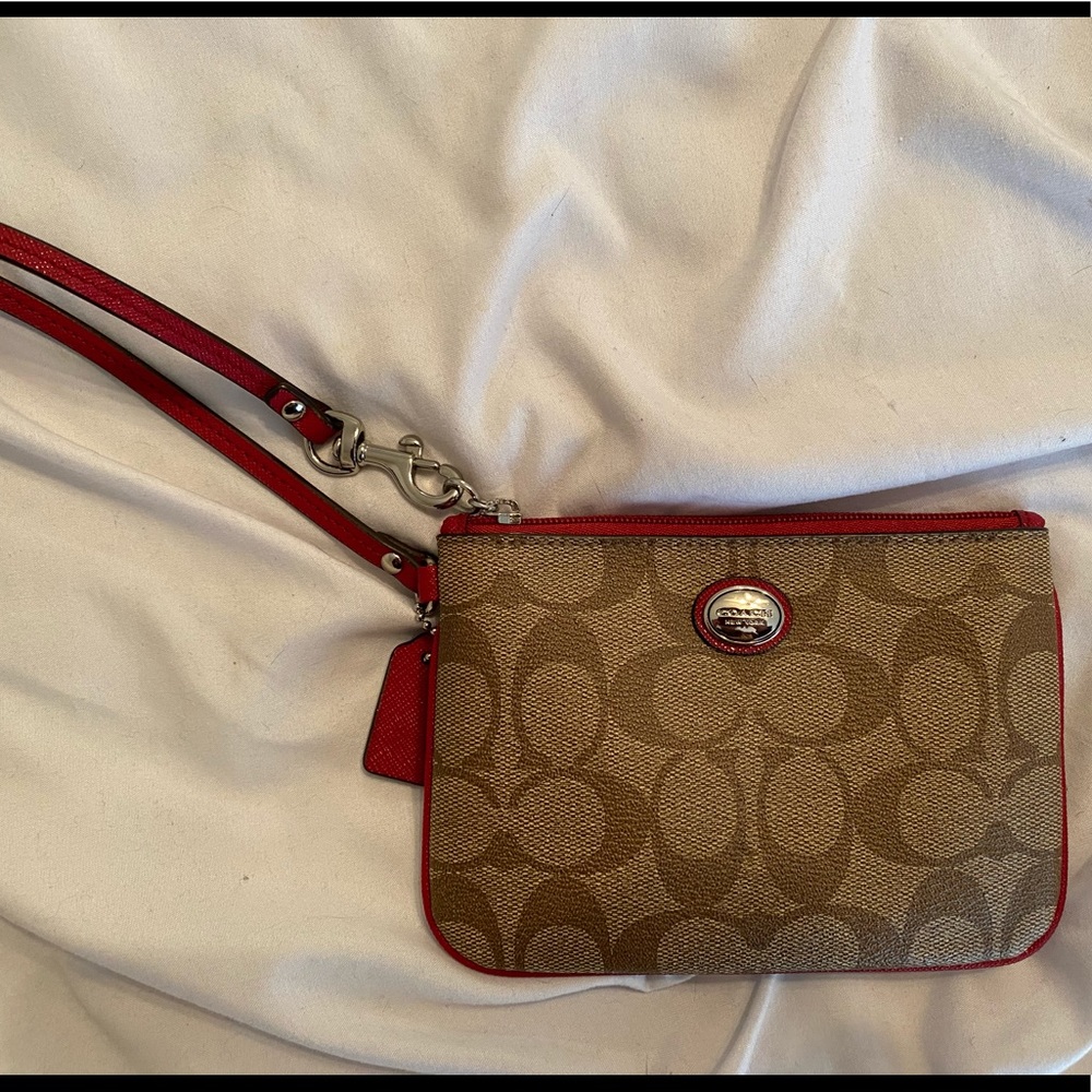 Coach wristlet